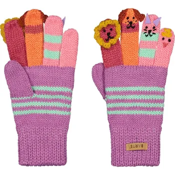 Cyklistické kalhoty Dětské rukavice - Barts Puppet Gloves Mauve