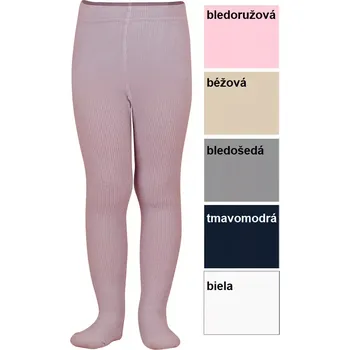 Dámské punčochy Dětské 100% bavlněné punčochy Pure Cotton - 140-146 / černá