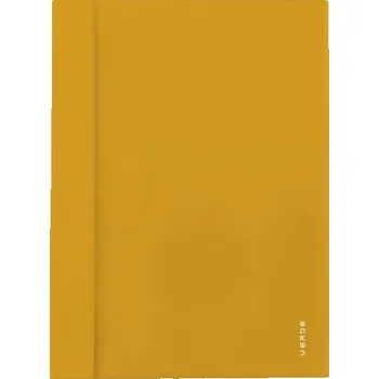 Plast.rychlovazač kapsa Verde - A4,PVC,hořč.,1ks