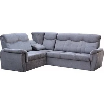 Sedací souprava PALERMO Pravá roh.sedačka látka GRAFITOVÁ Vogue 16 (FE) kolekce - "E" (K250-Z) NOVÁ LÁTKA