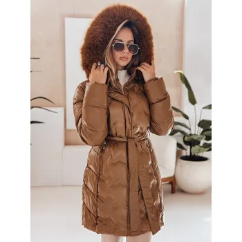 Dámský kabát DSTREET KARAMELOVÁ XL