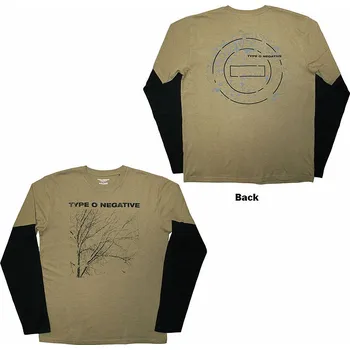 Type O Negative tričko dlouhý rukáv, Tree BP Black & Green, pánské S