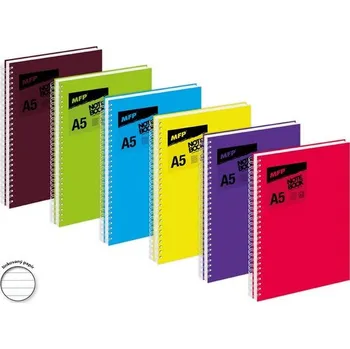 Blok blok se spirálou A5 linka, 80 listů 7500804 - MFP Paper s.r.o.