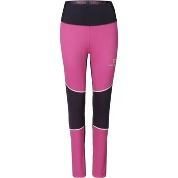 Dámské kalhoty Dámské zimní elastické kalhoty PROGRESS PROSNOW LADY S Růžová, Černá, Stříbrná