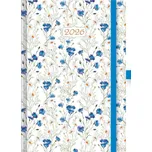 Denní diář 2026 - Chrpa (A5)