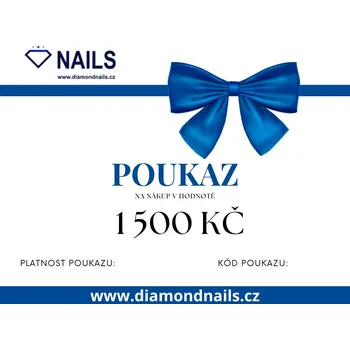 Dárkový potravinový koš Dárkový poukaz na nákup v hodnotě 1500 Kč