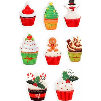 samolepka DP CRAFT Samolepky puffy DPNK-179 muffiny DP