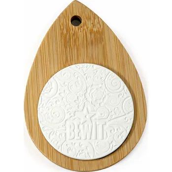 Aroma difuzér Destičkový dřevěný difuzér kapka