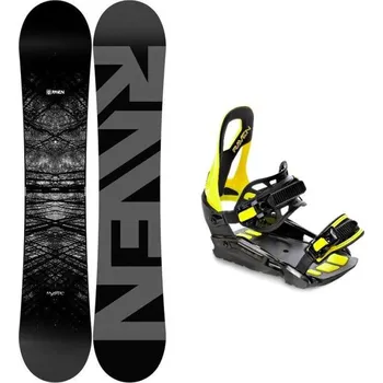Snowboarding Raven Mystic snowboard + Raven S230 lime vázání 145 cm + M/L (EU 41-47) + DÁREK + Doprava ZDARMA