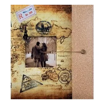 Fotoalbum GEDEON Fotoalbum na fotorůžky 29x32 cm 60 stran Travel6 2 žluté