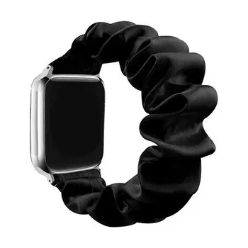 Chytré hodinky Řemínek Látkový Apple watch 42/44/45/49mm, černá