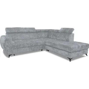 Sedací souprava WENGEN I - ROHOVÁ - Pravá -(WINSTON I ) sedací souprava - látka šedá ARAGON 90 - kolekce "GB" (K250-Z) NOVINKA