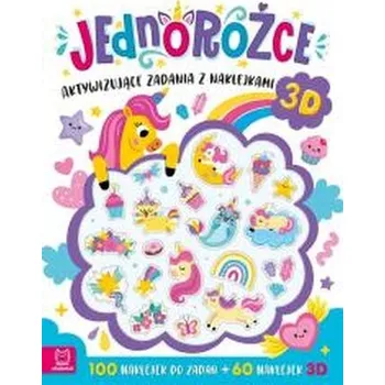 První čtění Jednorożce. Aktywizujące zadania z naklejkami 3D - Anna Podgórska