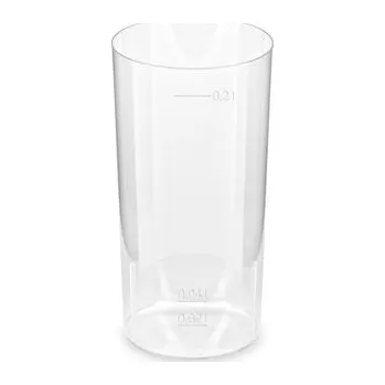 Jednorázové nádobí Kelímek na longdrink 2 cl, 0, 2 l, 10 ks, ps (polystyrene) WMX/73124/PAK