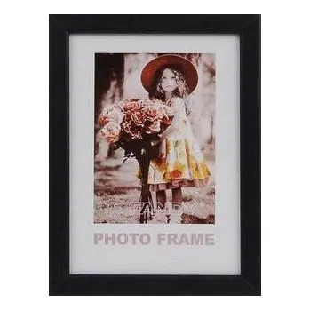 Rám na obraz FANDY Dřevěný rámeček Style 21x29,7 4 černý