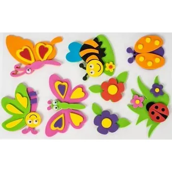 samolepka FANDY Samolepky pěnové 3D 07 motýli