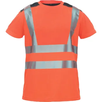 Pánské tričko Cerva Knoxfield Hvps Unisex triko HI-VIS 03040134 oranžová XXL