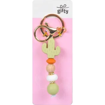 MFP Paper Gifty - silikonový přívěsek KAKTUS