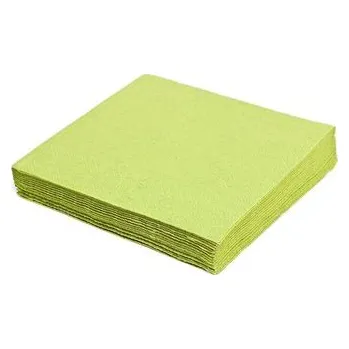Papírový ubrousek Ubrousky 24 x 24, cm, 2vrstvé, žlutozelené, 250 ks, celulóza WMX/85917/PAK