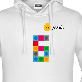 Pánská mikina Mikina K narozeninám | Narozeninová mikina Lego