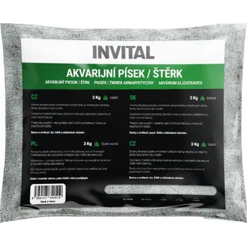 Akvaristika Akvarijní písek křemičitý jemný 0,2-0,8mm 25kg