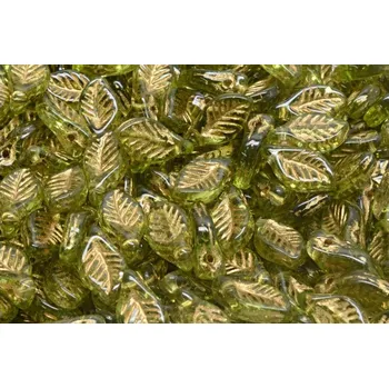 Korálek Korálky lístek č.5836 (6x12mm) ??