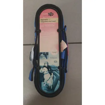 Postroj pro psa PatentoPet postroj krátký úchyt XL černý 71-96cm