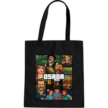 Žertovný předmět Osada - taška s potiskem pro fanoušky seriálu Osada- Tričkový.cz