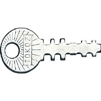 Klíč k visacímu zámku Tokoz 112/45