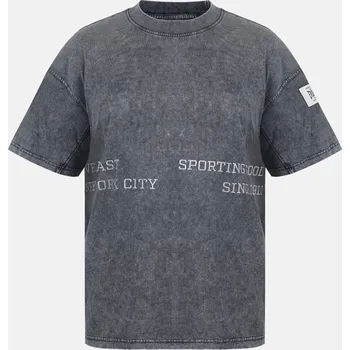 Pánská móda Tričko Everlast Washed Grey 1179642 S