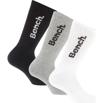 Pánské ponožky Ponožky Bench Black-White 1179499 6-11