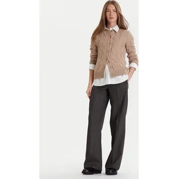 Dámský svetr Tommy Hilfiger Kardigan WW0WW47463 Béžová Regular Fit L