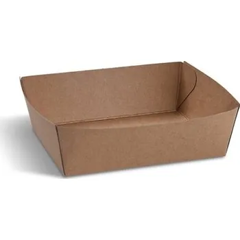 Jednorázové nádobí Papírová miska nepromastitelná kraft 500 ml, 100 ks, kraft papír WMX/48350/PAK