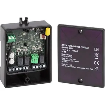 Dálkový ovladač vrat FAAC XR2N FDS kontrolér/rádio 433-868 2-kanálový univerzální (787023)