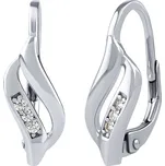 Stříbrné náušnice AVRIL se Swarovski® Zirconia