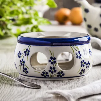 Konvice na čaj BOLESŁAWIEC GU-1361 DEK. 1244A – keramický ohřívač konvice