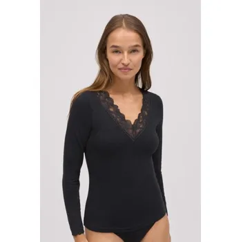 Dámské tričko DÁMSKÁ KOŠILE 19483 černá S