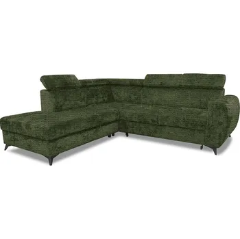 Sedací souprava WENGEN I - ROHOVÁ - Levá -(WINSTON I ) sedací souprava - látka Olivová ARAGON 39 - kolekce "GB" (K250-Z) NOVINKA