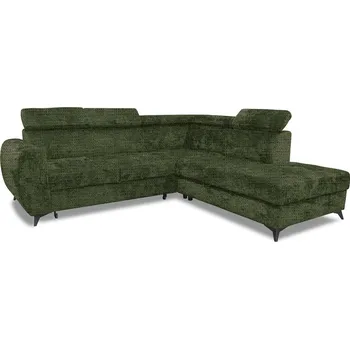 Sedací souprava WENGEN I - ROHOVÁ - Pravá -(WINSTON I ) sedací souprava - látka Olivová ARAGON 39 - kolekce "GB" (K250-Z) NOVINKA