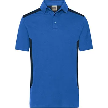 Pánské tričko James&amp;Nicholson Pánská pracovní polokošile JN1826 Royal-Navy 6XL