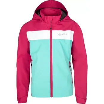 Dívčí outdoorová bunda Kilpi ORLETI-JG tyrkysová 152