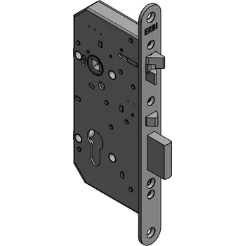 zadlabací zámek Zadlabací zámek ERBI - STAR 72/55 mechanický samozamykací