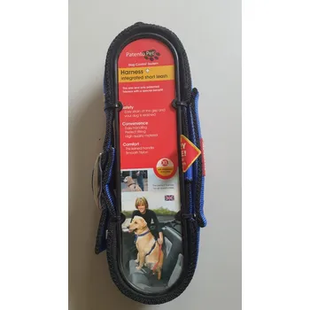 Postroj pro psa PatentoPet postroj krátký úchyt XL modrý 71-96cm