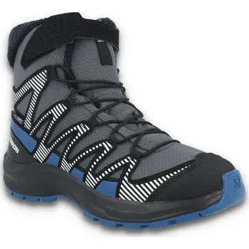 Chlapecká zimní obuv Salomon Xa Pro V8 Winter WP J L47857400 - turbulence black dark blue 35