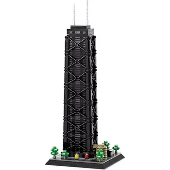 ostatní stavebnice Wange 5250 – John Hancock Center 1284 dílů, Chicago, USA | Architektonická stavebnice