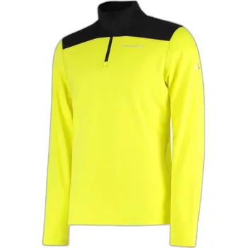 Pánská mikina Mikina Fischer BASE PRO S žlutá/černá