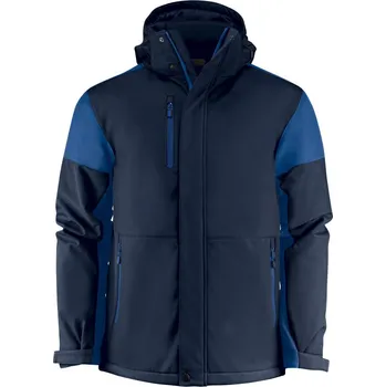 pracovní bunda Printer Bunda Prime Padded Softshell Men, zimní, pánská COT611071i8301-navy/cobalt S Navy/modrá cobalt