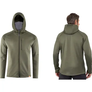 Rybářské oblečení Termo mikina s kapucou GRUNDÉNS Grundies FZ - Deep Depths - Vel. XL