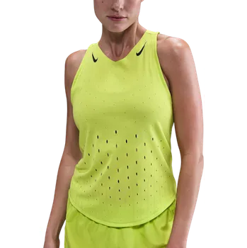Tílko Nike AeroSwift Women's Dri-FIT ADV Running Singlet Cyber/ Black XS