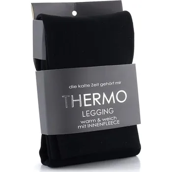 Dámské punčochy Dámské teplé legíny černé Thermo 89554 - XL | P690679